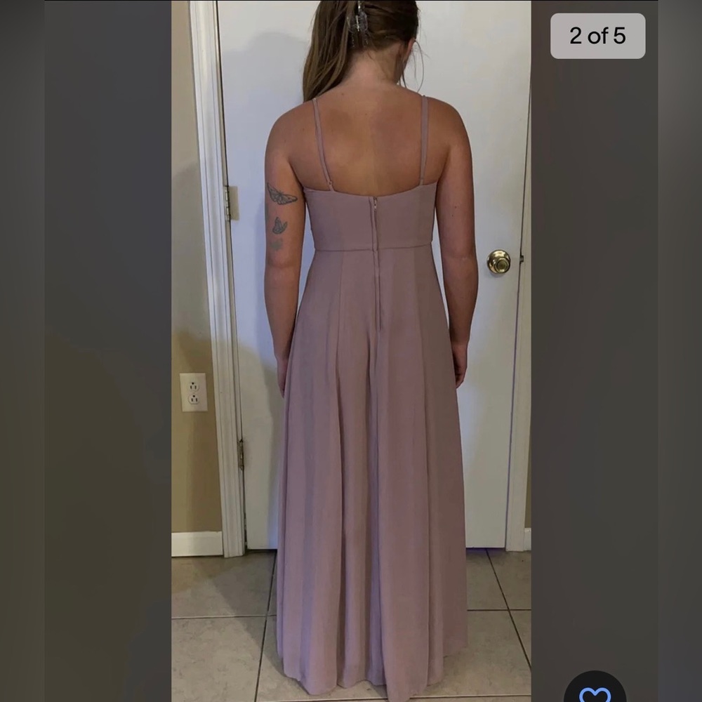 David’s Bridal Quartz Bridesmaid Dress